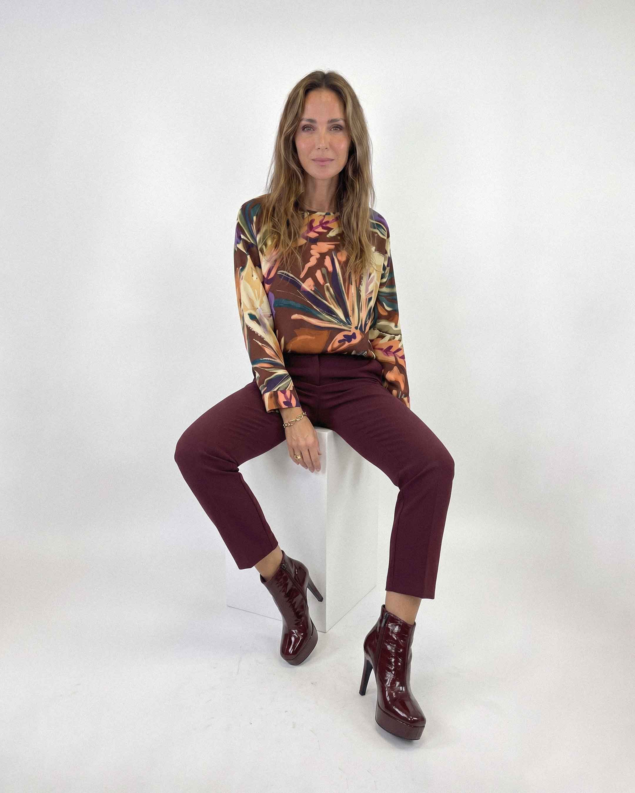 Blusa Anastassia Oliver Delhi Café