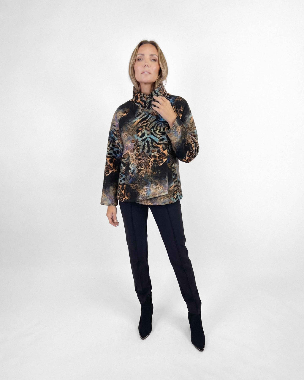Chaquetón Anastassia Siena Talin, Estampado