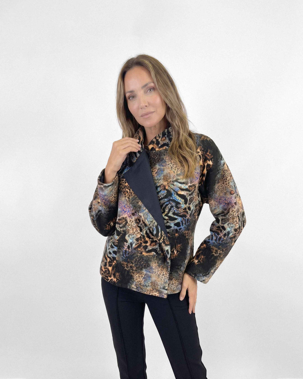 Chaquetón Anastassia Siena Talin, Estampado