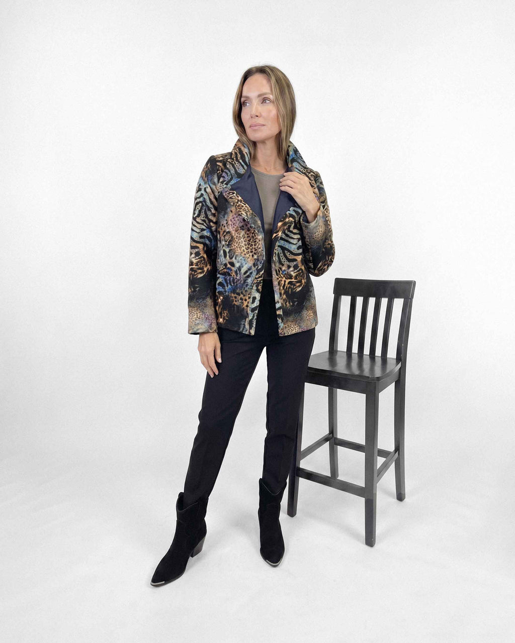 Chaquetón Anastassia Siena Talin, Estampado