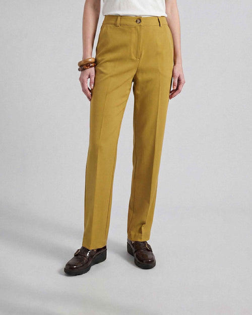 Pantalón Anastassia Cerdeña Lugo, Color Mostaza